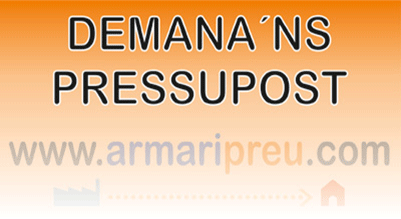 Armaripreu - Pressupost Armari a Mida